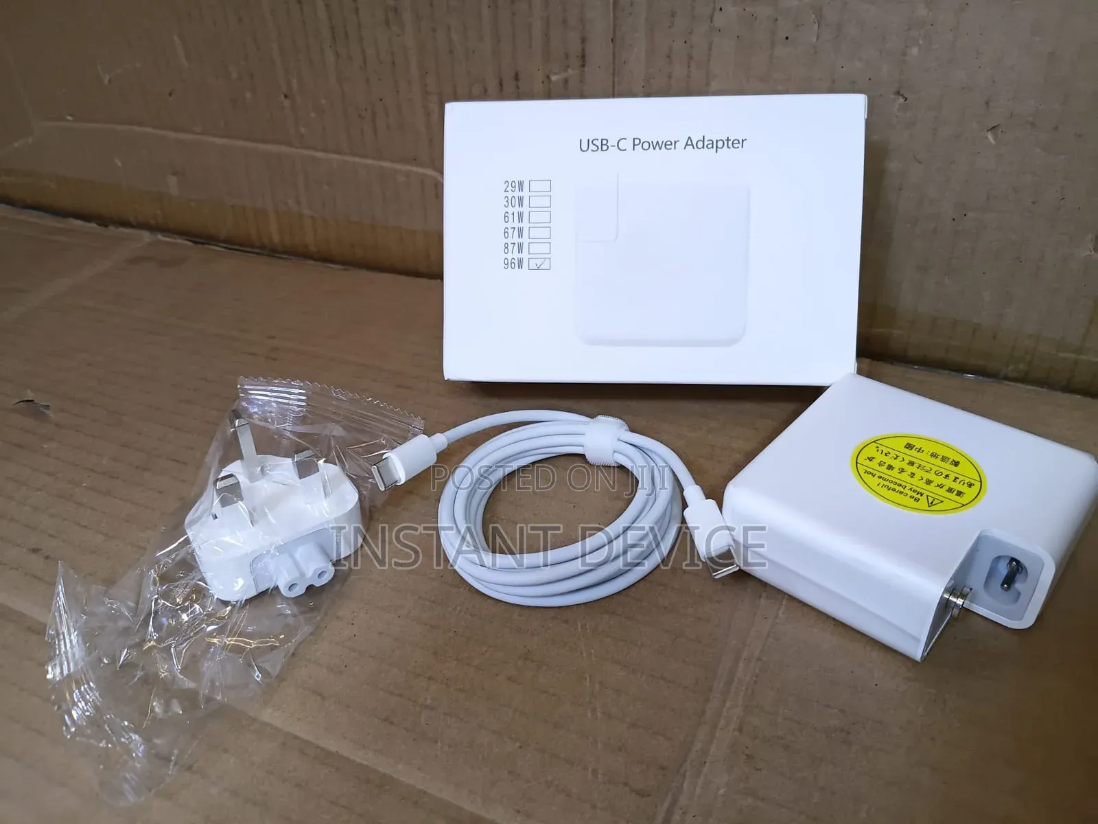Apple USB-C 96W Power Adapter – MacBook Pro Fast Charger