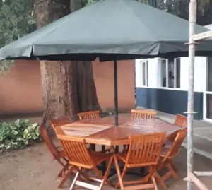 Premium Breeze 6 Seater Shades With Foldable Wooden a Chairs