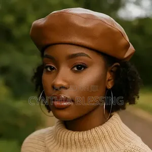 Leather Beret