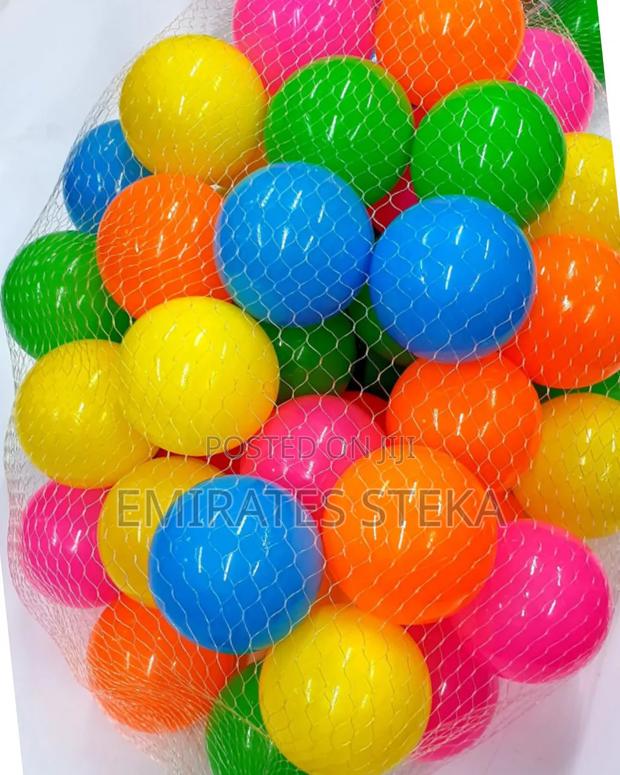 *50pcs Colorful Balls Come in a Convenient Mesh Storage Bag - main view