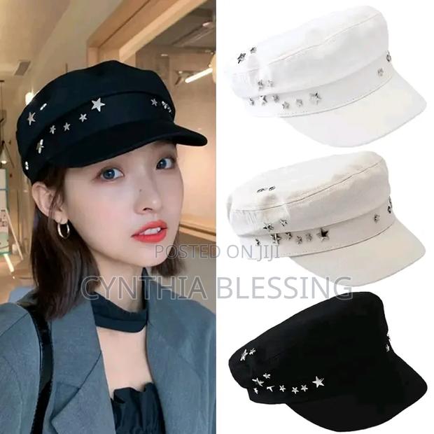 Black Stylish Cape Women Capes Beret Cape