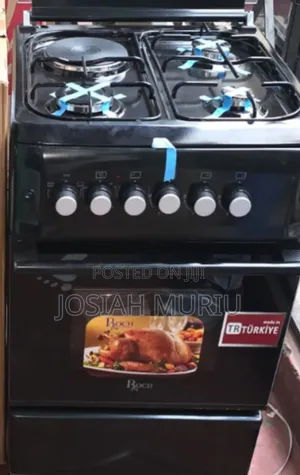 3+1 Black Roch 50x55 Standing Cooker