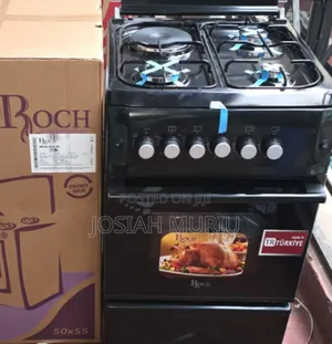 3+1 Black Roch 50x55 Standing Cooker