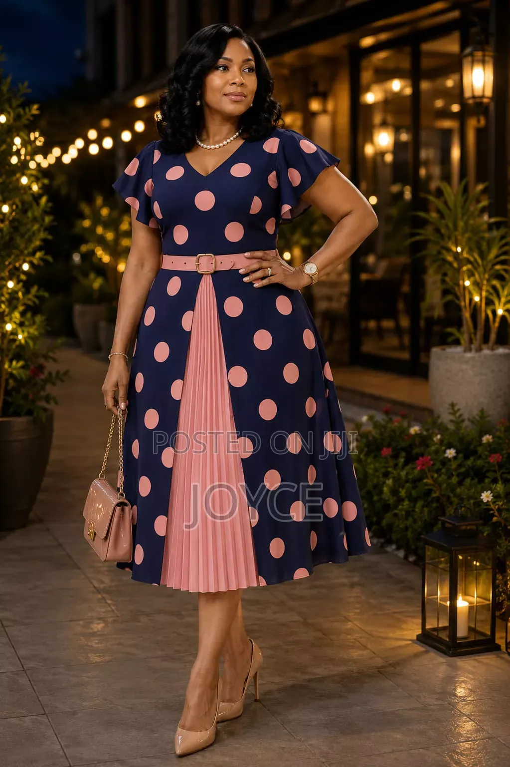 Polka Doits Skater Dress