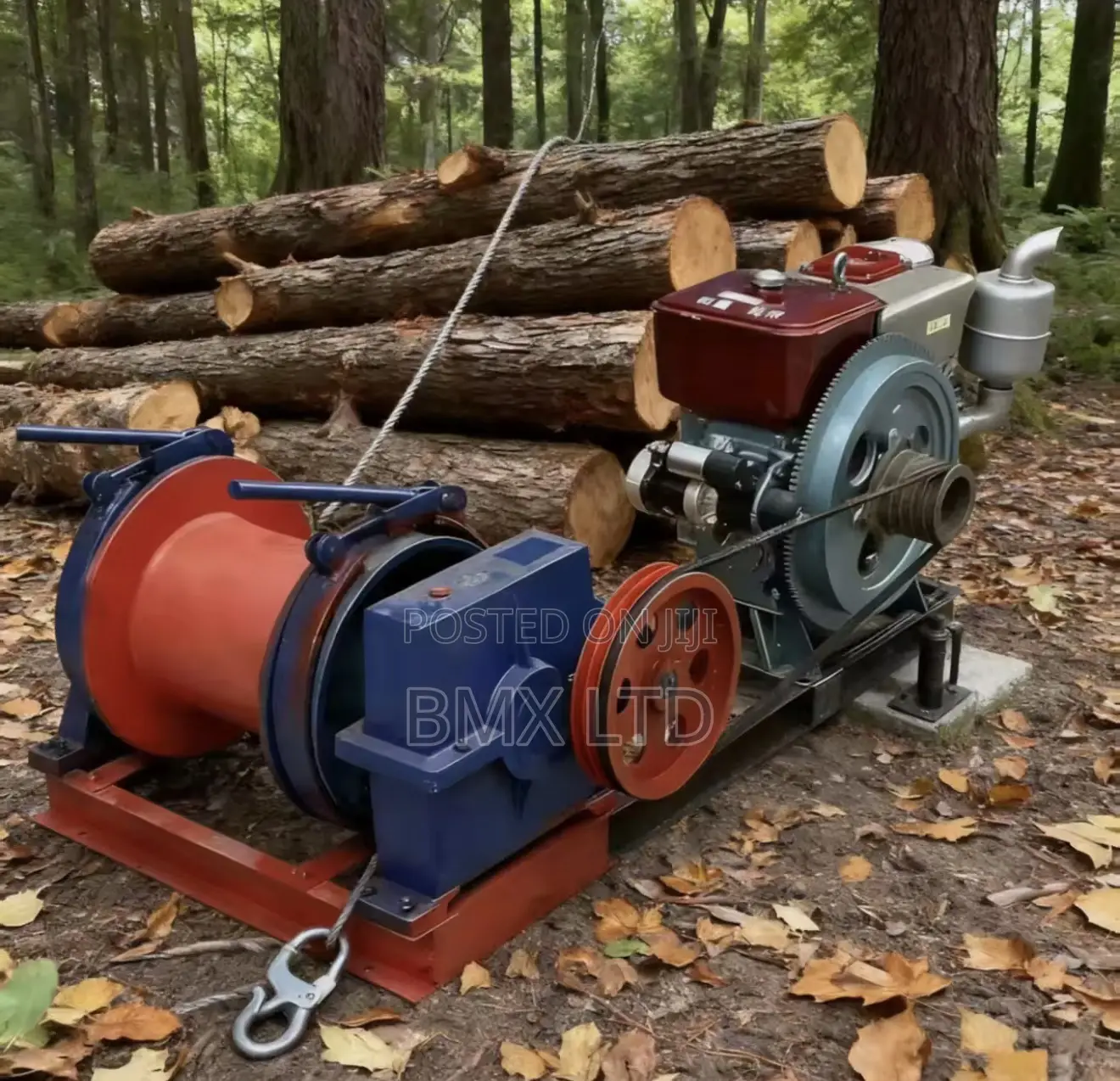 Diesel Logging Winch Available