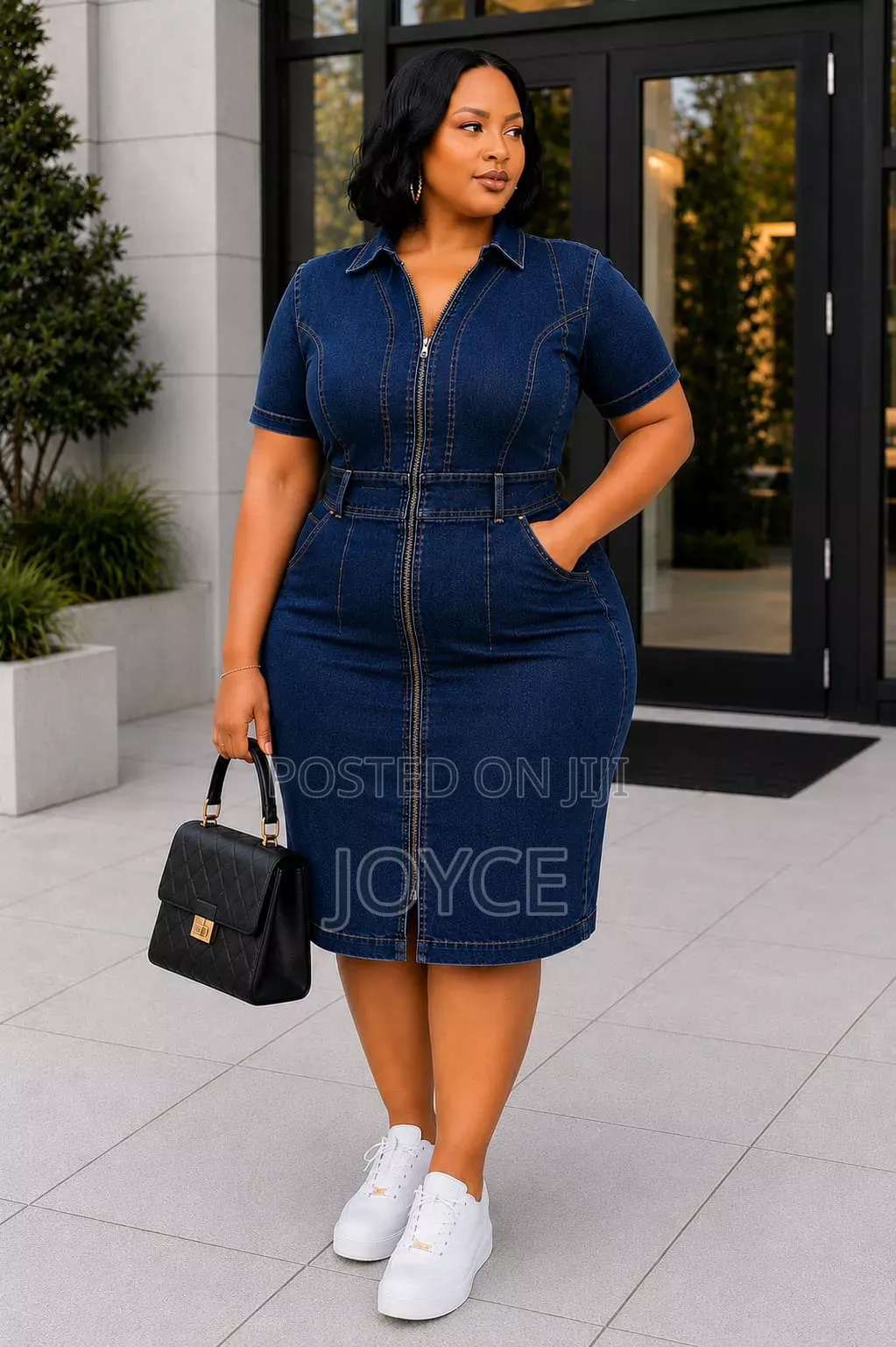 Sstretcher Jeans Dress