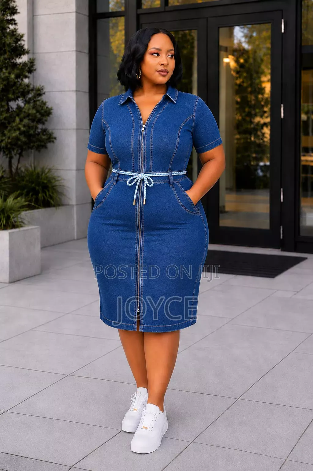 Sstretcher Jeans Dress
