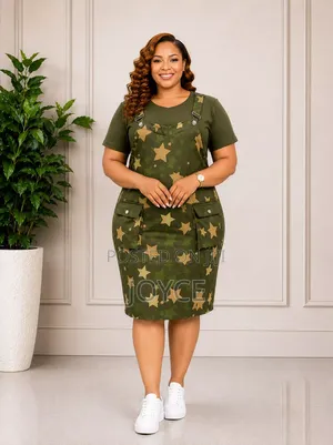 Senori Straight Dungaree Dress