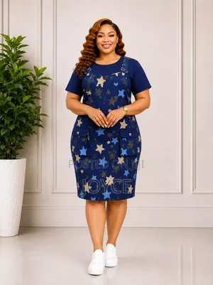 Senori Straight Dungaree Dress