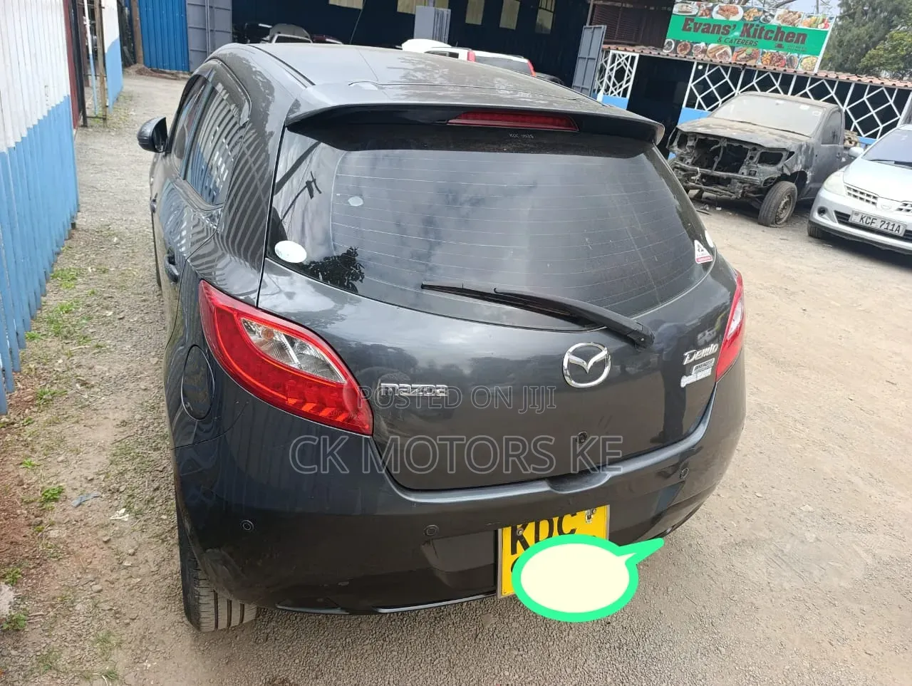 Mazda Demio 2014 Gray