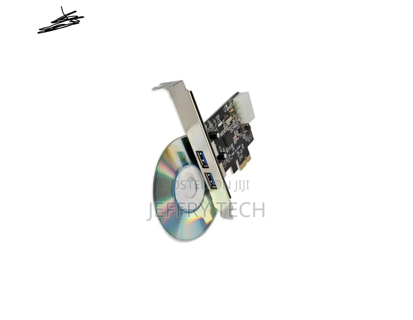 Super Speed 2-Port USB 3.0 PCI-E PCI Express Low Profile