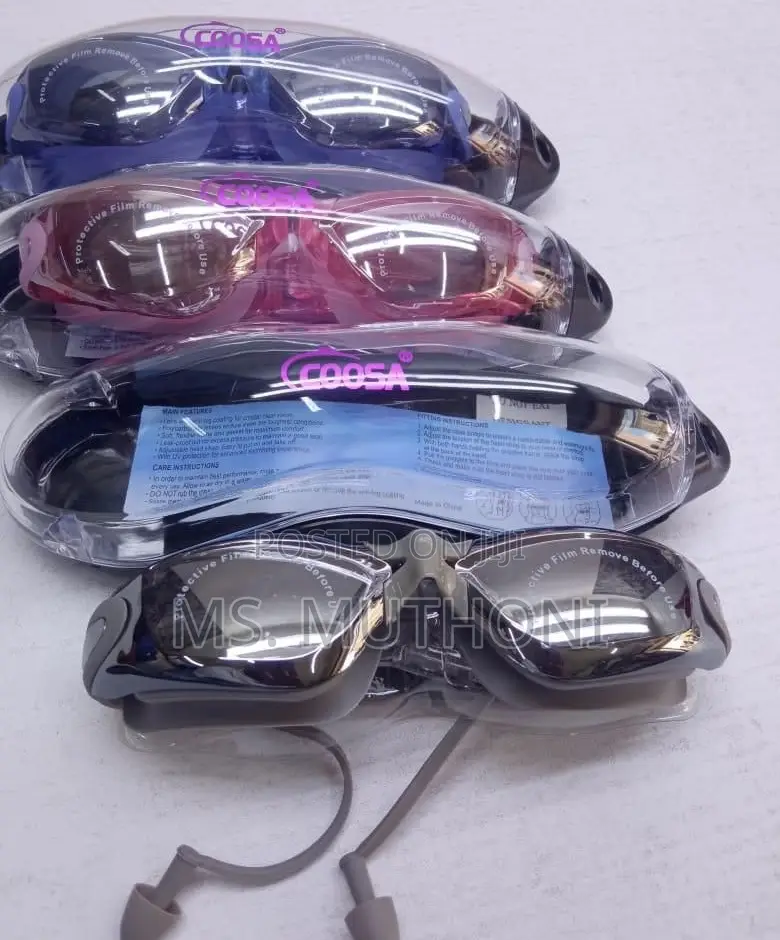 COOSA Adult Anti-Fog Swimming Goggles