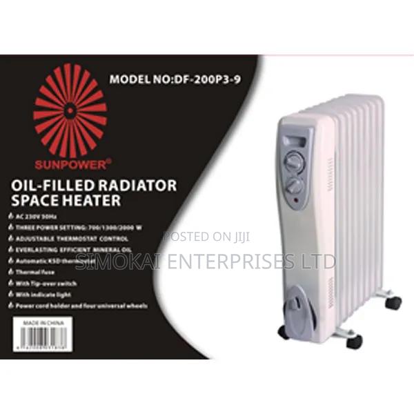 Oil Radiator Room Heater 2000W – Efficient and Reliable Space Heating - thumbnail 2