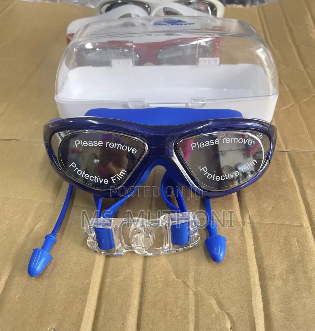 Adults Teens Professional Antifog Swimming Googles