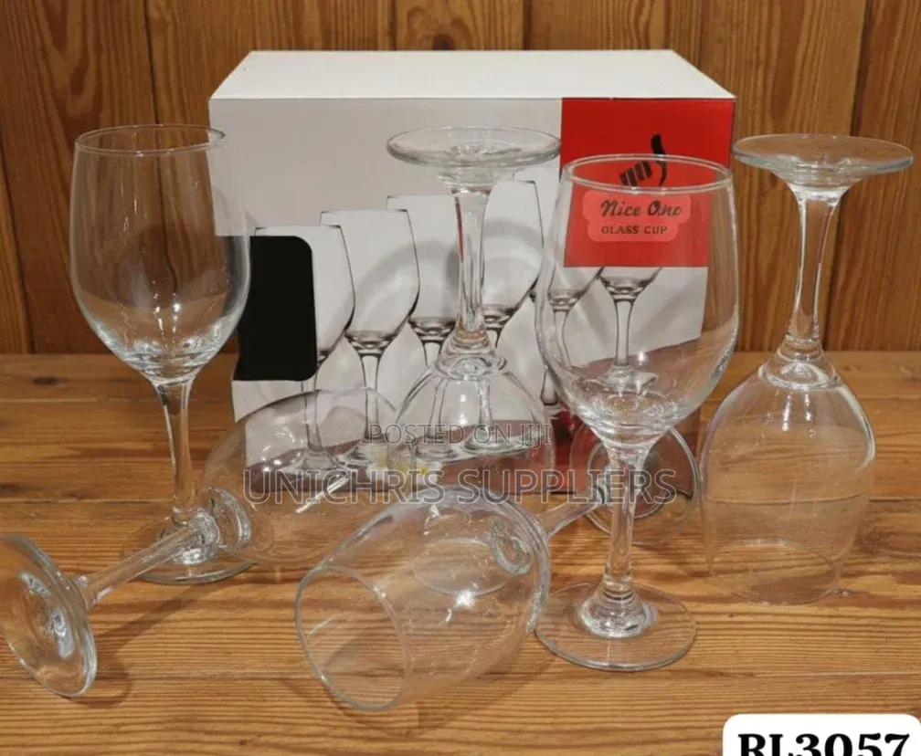 Set of 6 Wine Glasses(330ml)