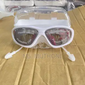 Professional Large-Frame Anti-Fog Swimming Goggles for Adults Teens