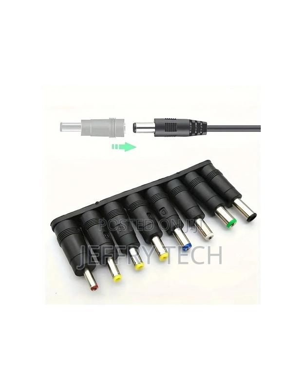 8Pcs DC 5.5x2.1mm Female Jack Plug Adapter Connectors to 6.3 6.0 5.5 4