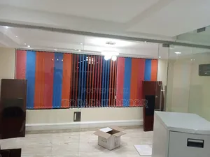 Colour Blend Vertical Office Blinds