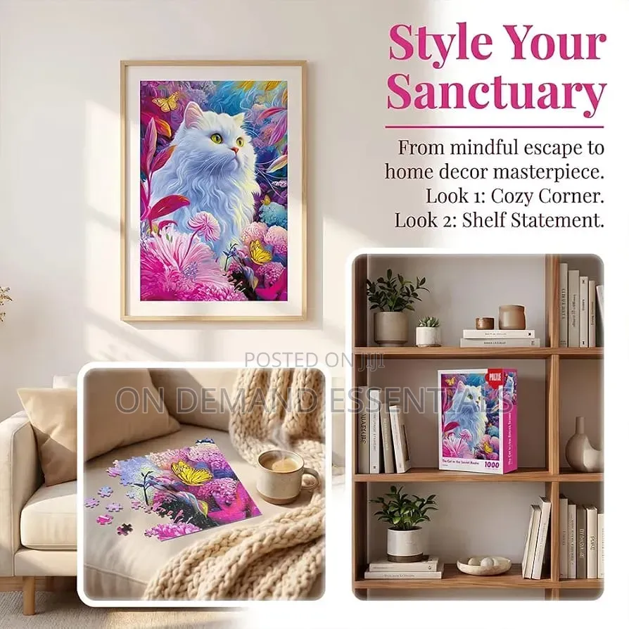 The Cat in the Secret Realm 1000pcs Jigsaw Puzzle