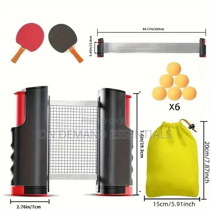 Portable Table Tennis Training Set