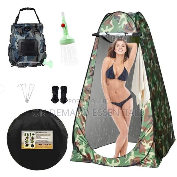 Pop-Up Privacy Shelter Tent Set - thumbnail 2