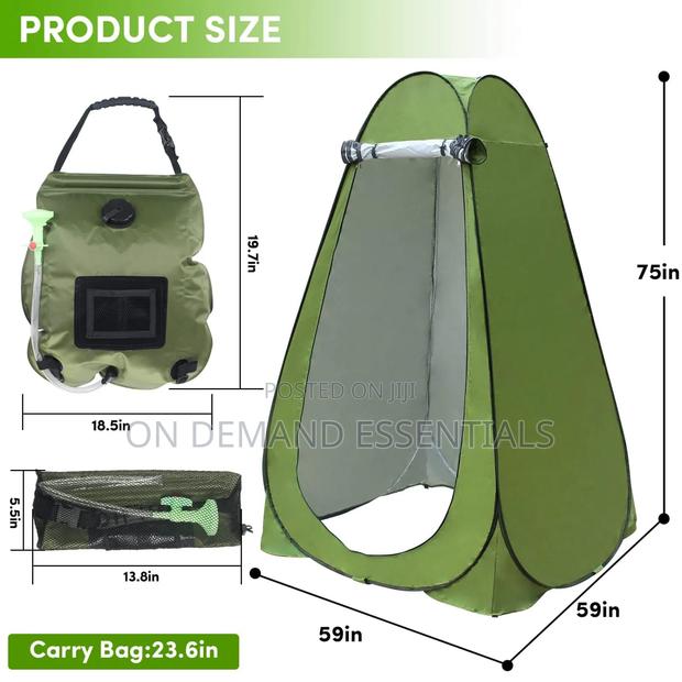 Pop-Up Privacy Shelter Tent Set - thumbnail 5