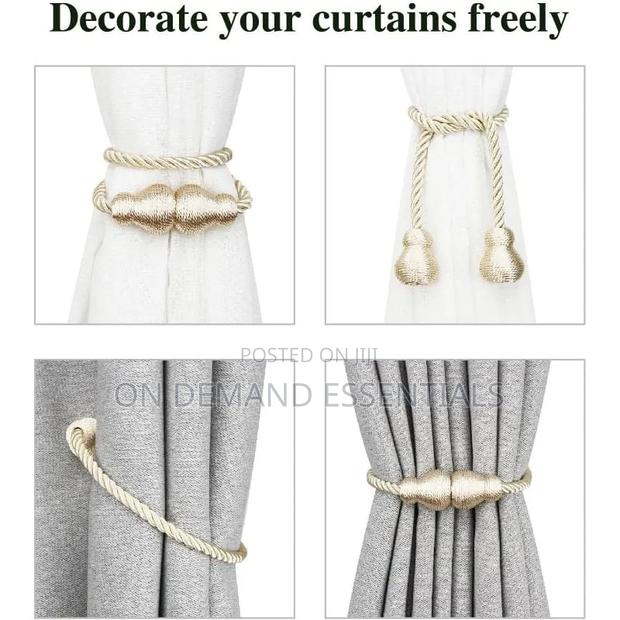 Magnetic Curtain Tiebacks - thumbnail 2