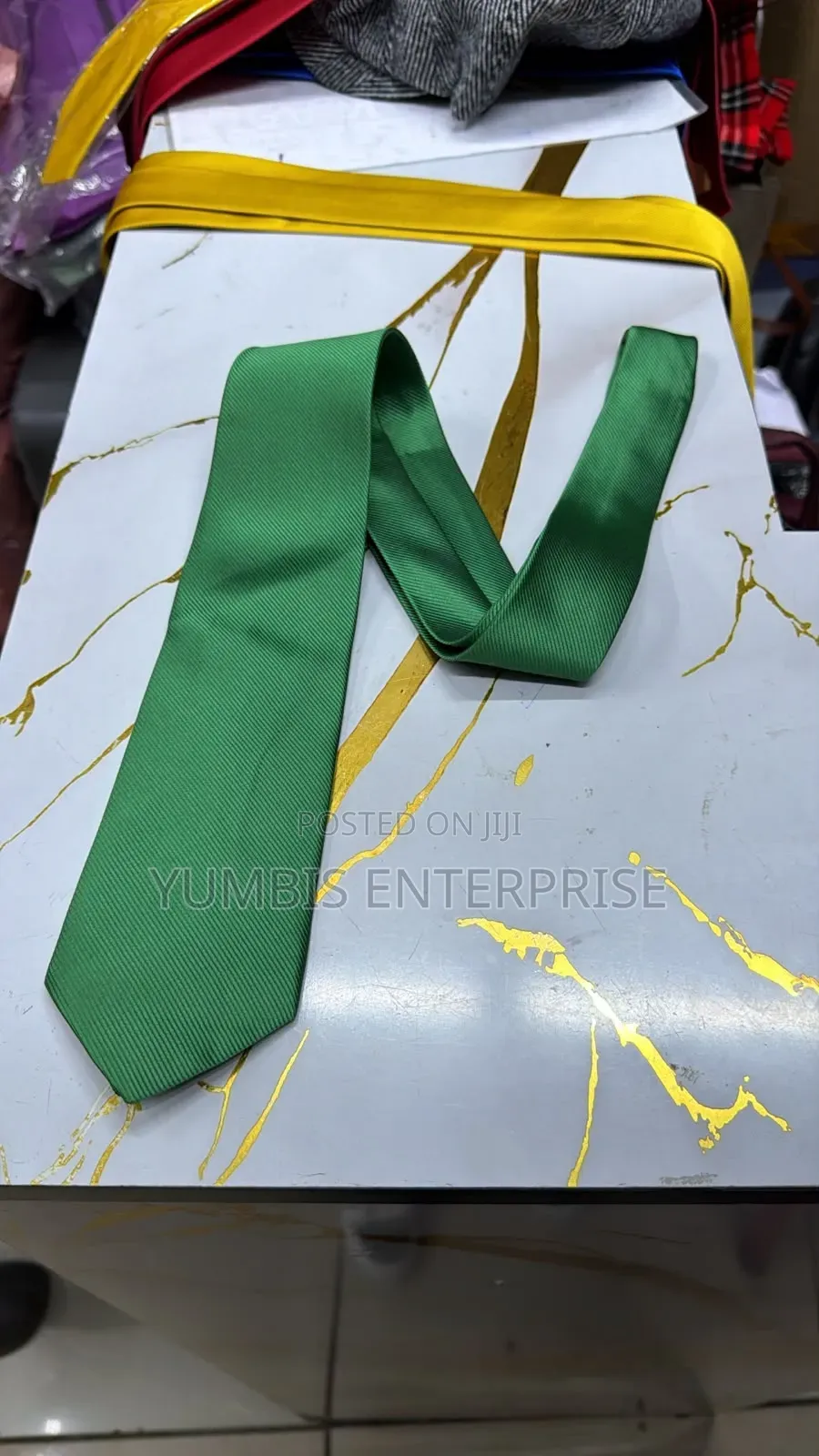 Green Long Neck Ties