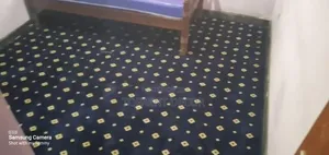 Red and Blue Flowered Office Carpets