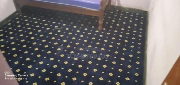 Red and Blue Flowered Office Carpets - thumbnail 2