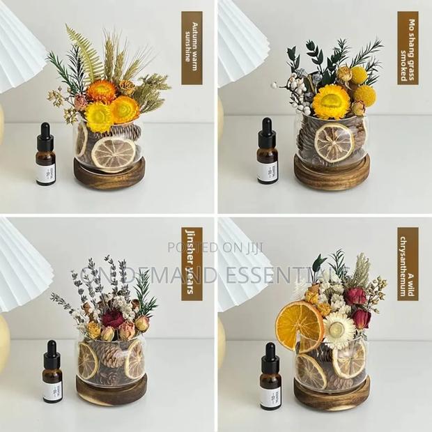 Dried Flower Aromatherapy Diffuser With Essential Oil/ Potpourri
