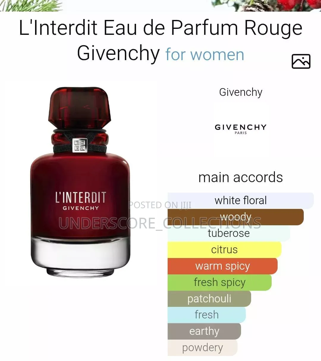 Givenchy l'Interdit Rouge Eau De Parfum