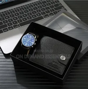 Watch and Wallet Men Gift Set