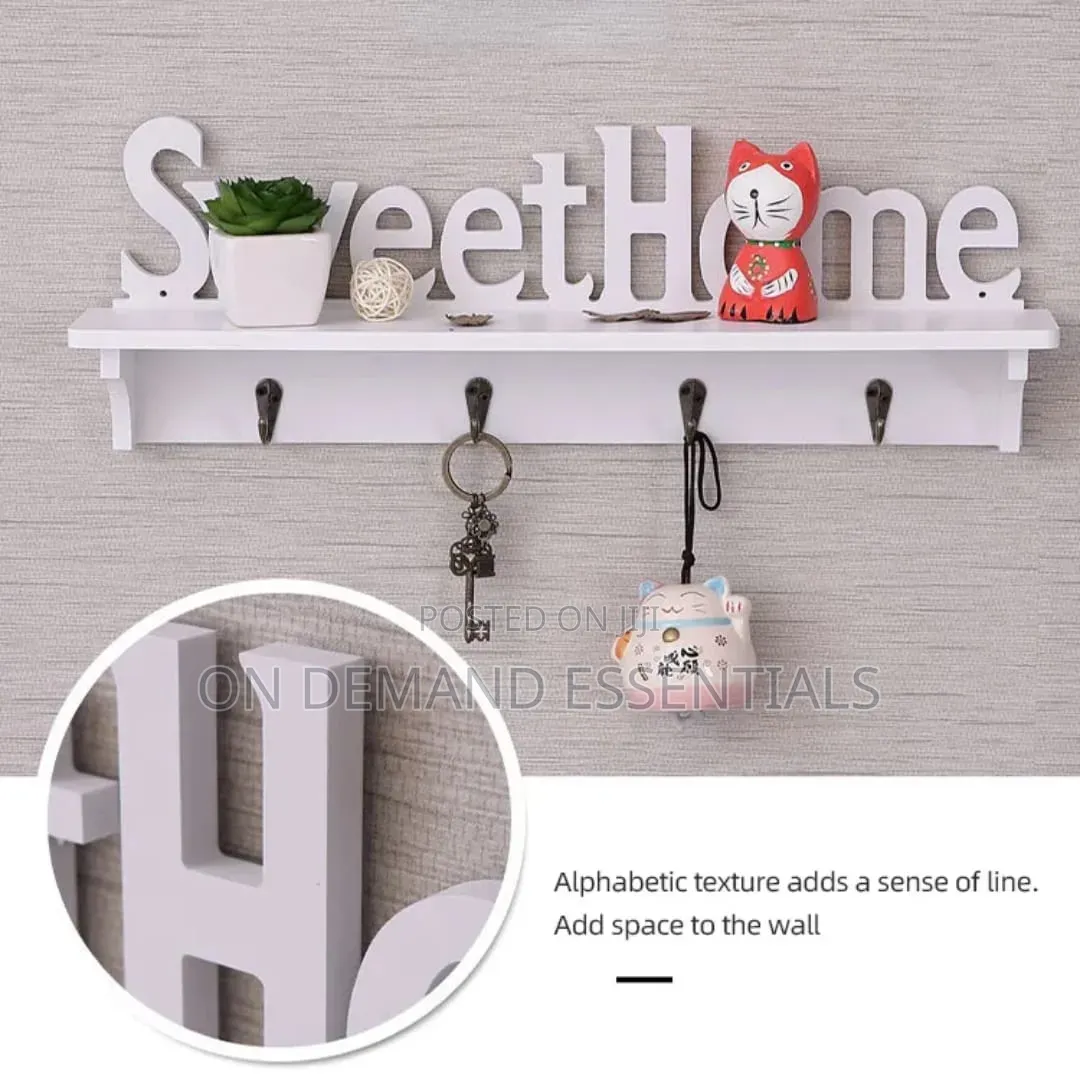 Sweet Home Key Holder Stand