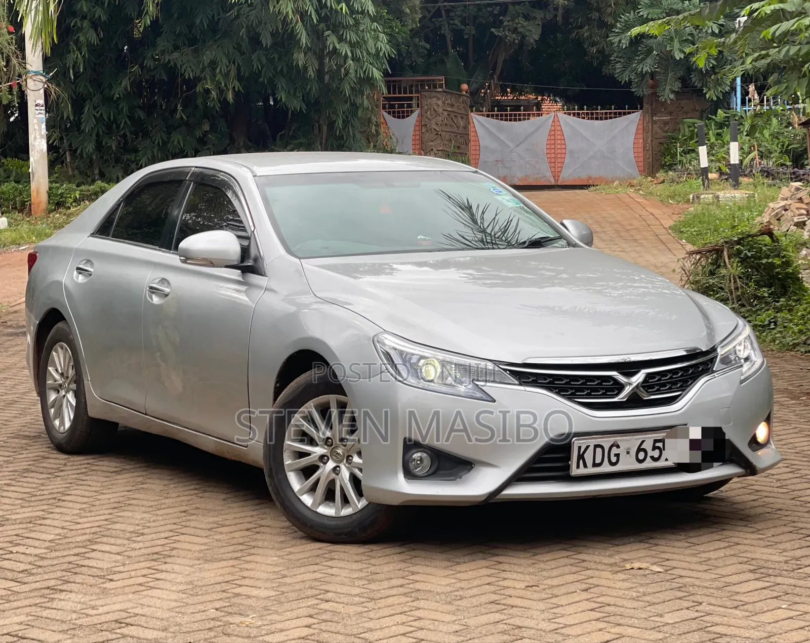 Toyota Mark X 2015 Silver