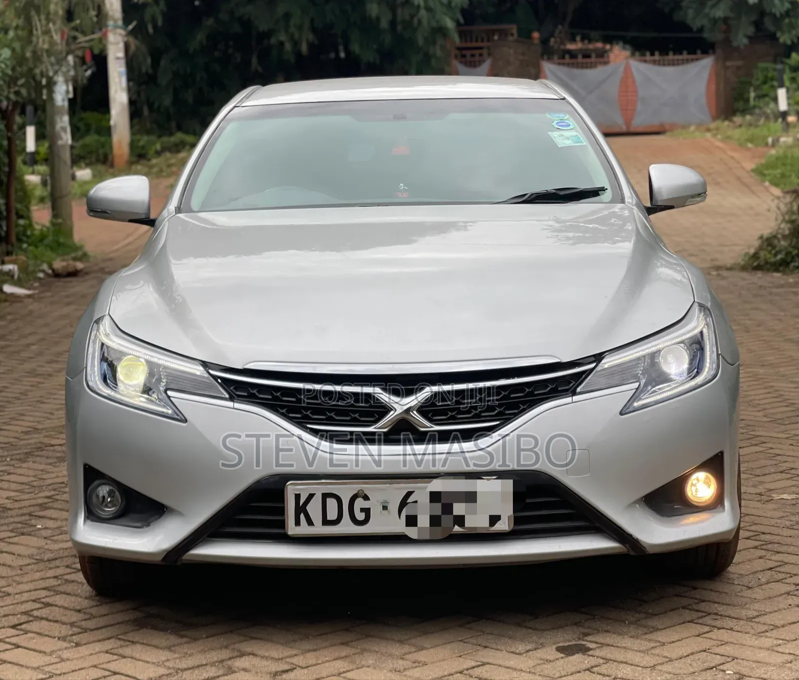 Toyota Mark X 2015 Silver