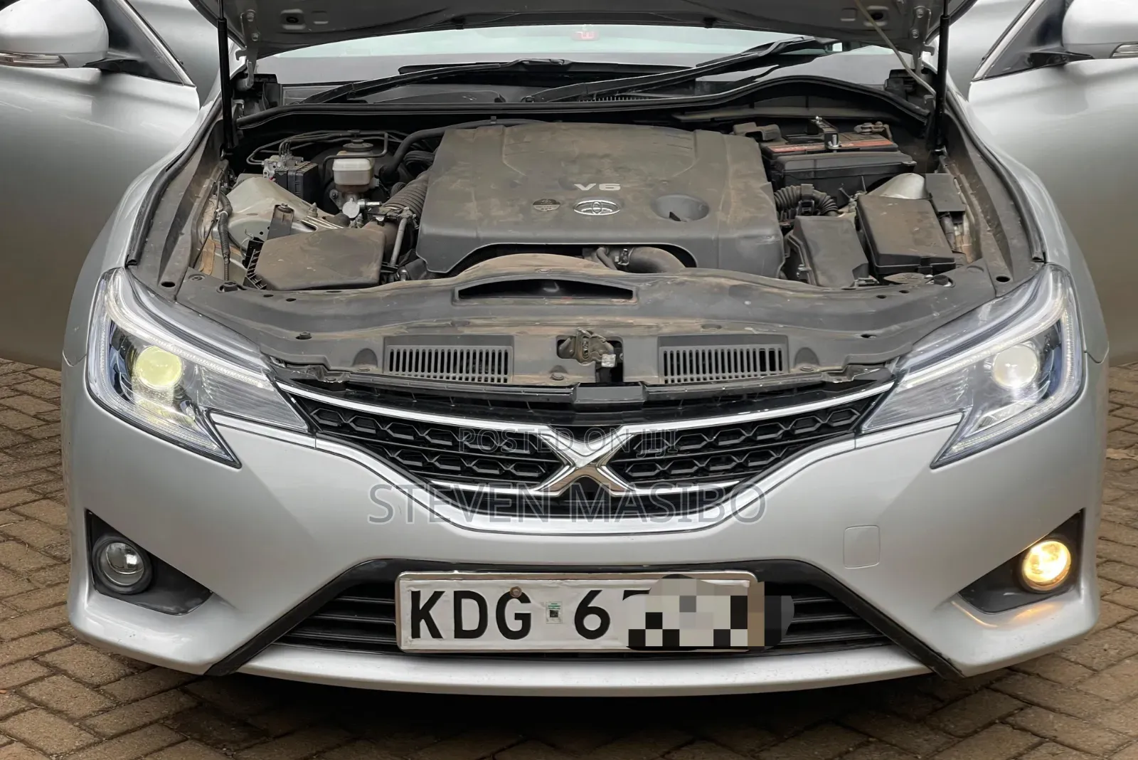 Toyota Mark X 2015 Silver