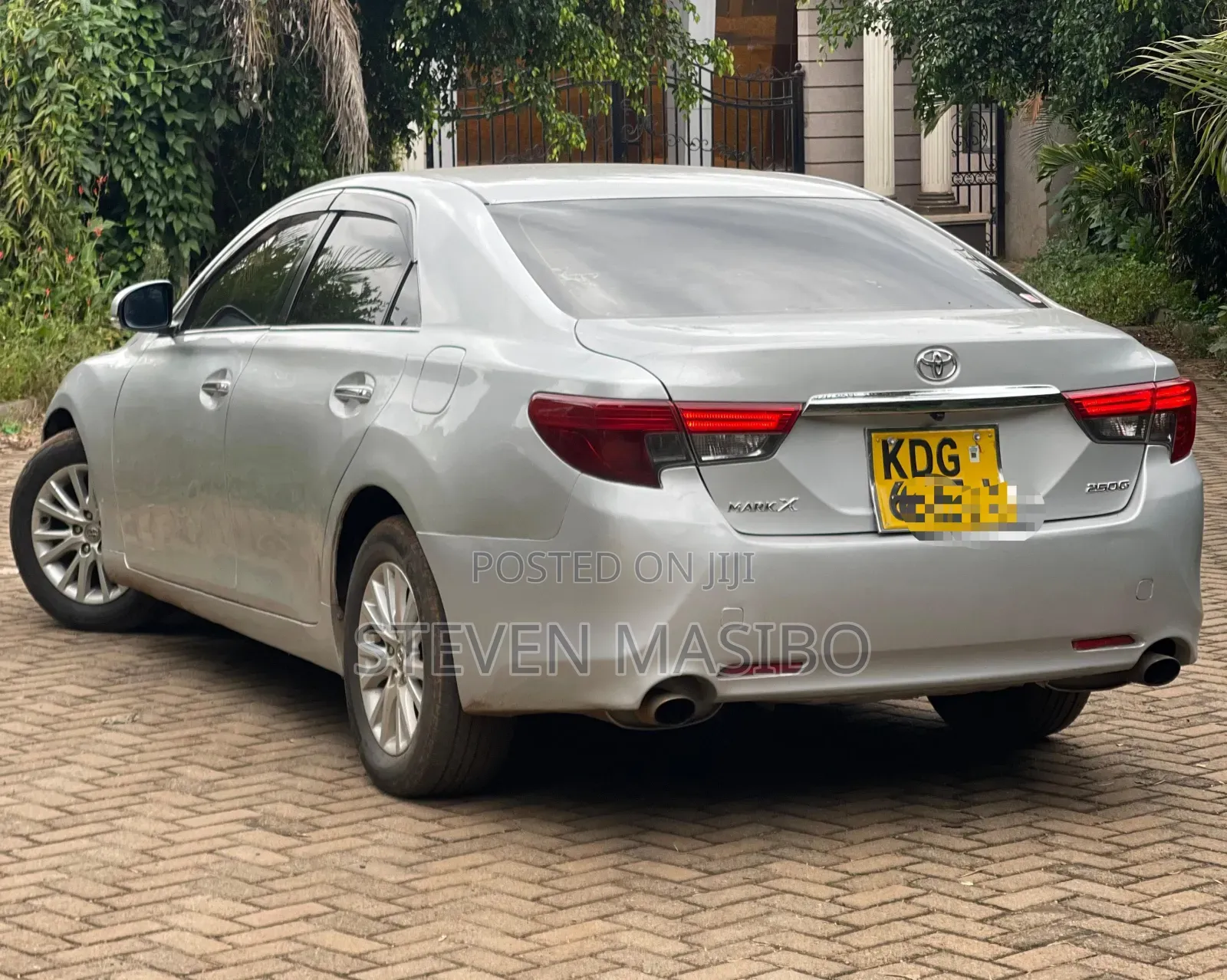 Toyota Mark X 2015 Silver
