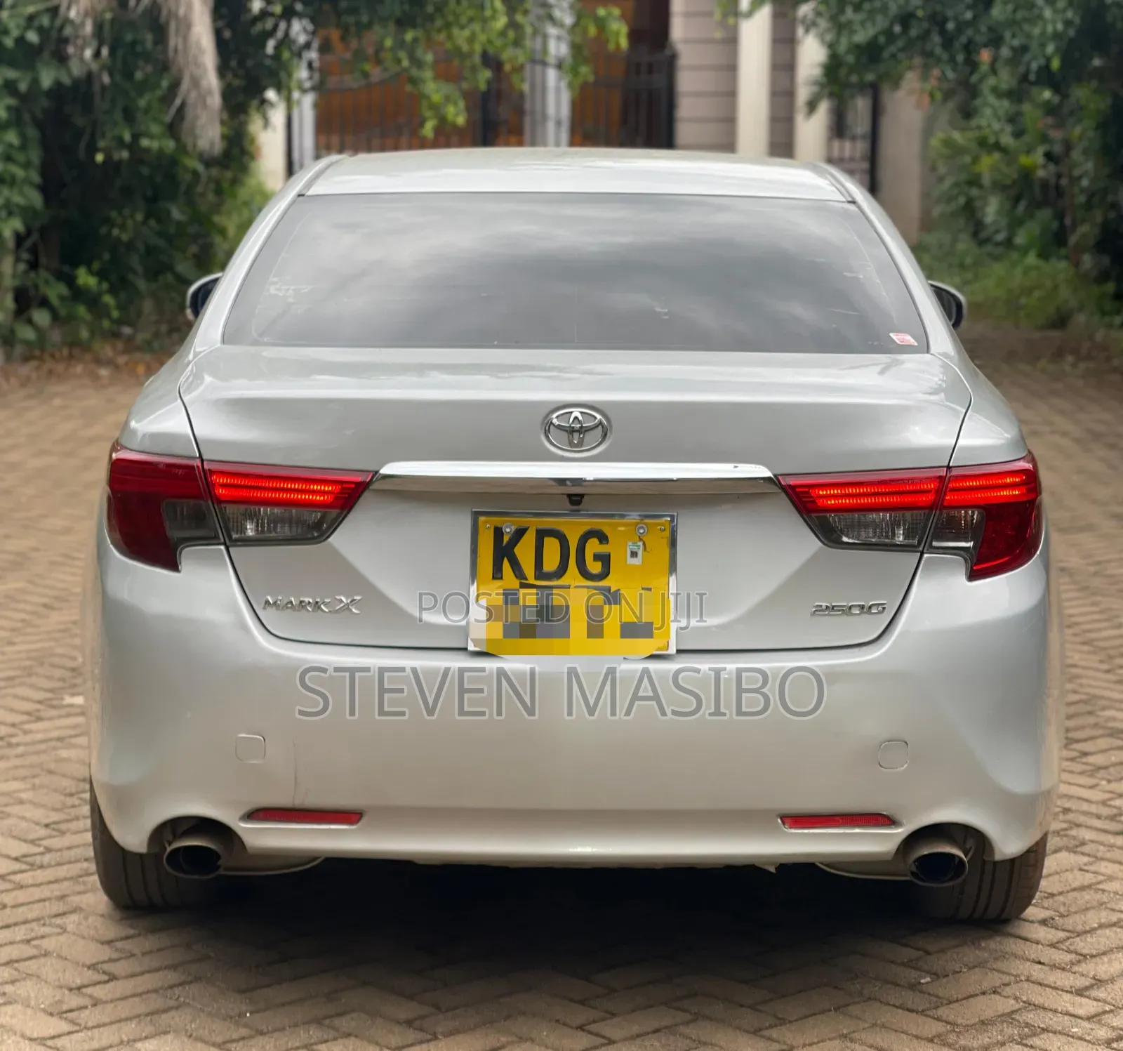 Toyota Mark X 2015 Silver