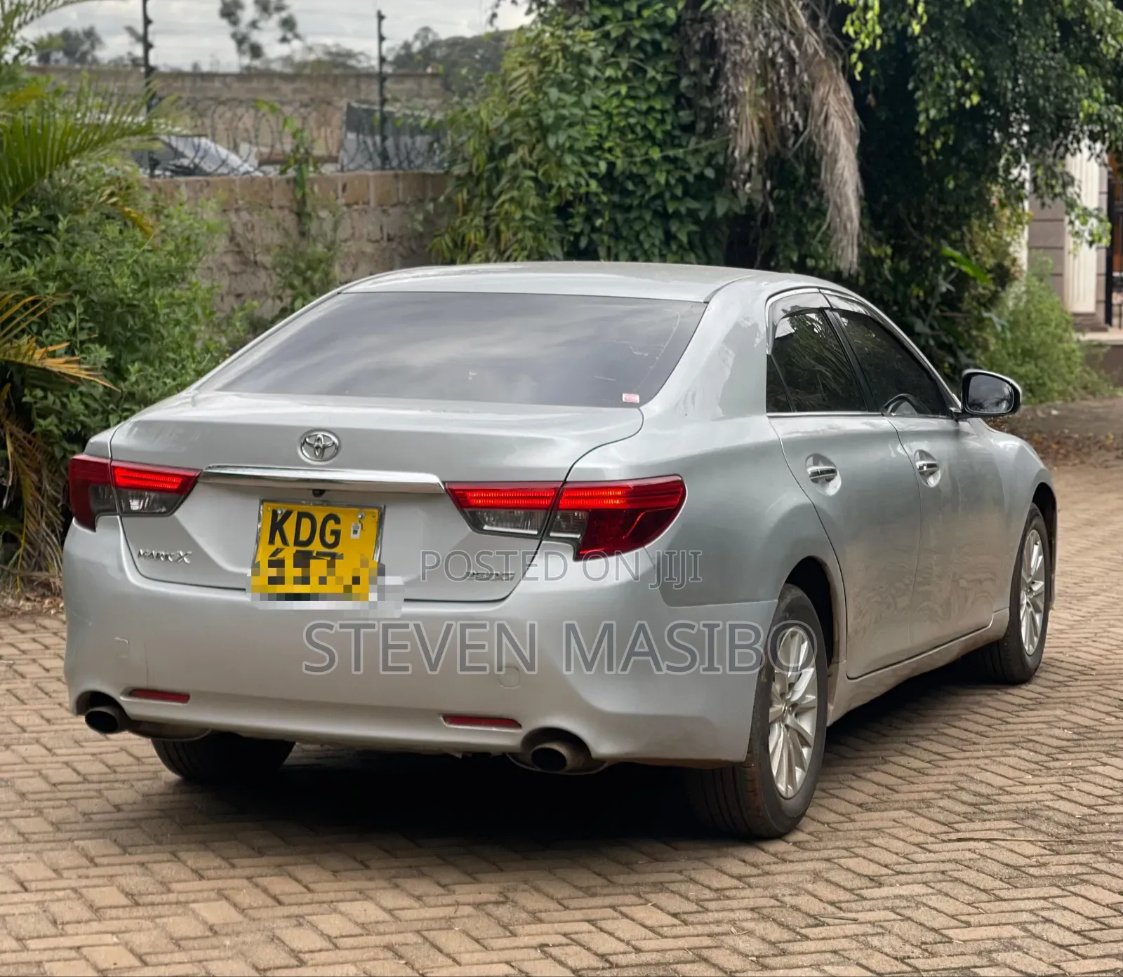 Toyota Mark X 2015 Silver