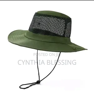 Safari Hat Green Breathable