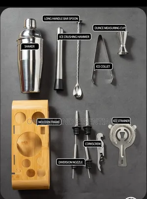 12-Piece Cocktail Shaker Set Home Bar Tool Kit