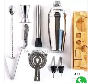 12-Piece Cocktail Shaker Set Home Bar Tool Kit