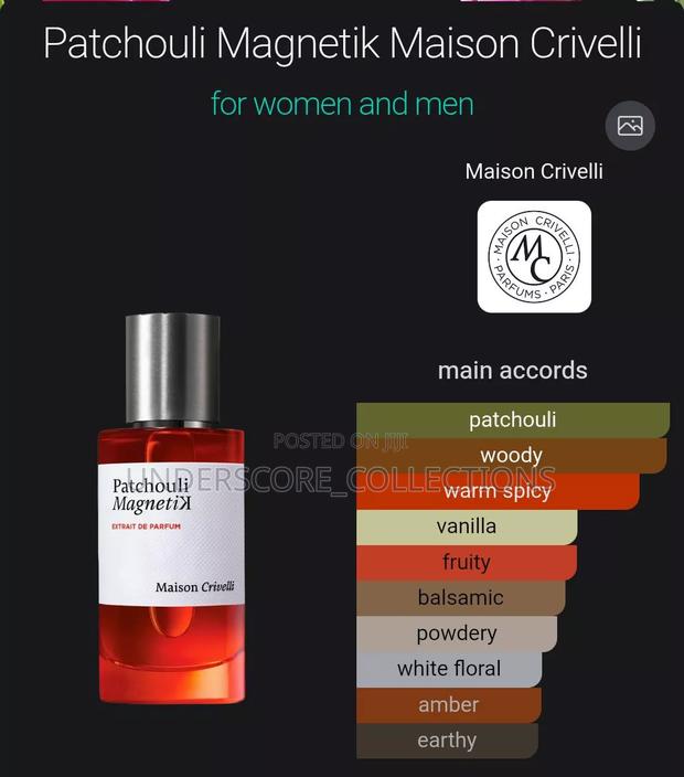 Maison Crivelli Patchouli Magnetik Extrait De Parfum