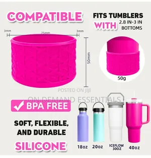 *Geedyn 3D Woven Silicone Tumbler Boot Anti-Slip Silicone
