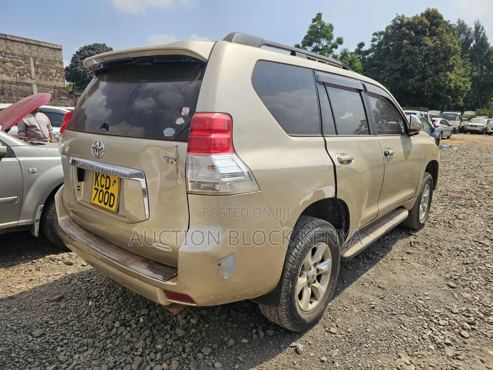 Toyota Land Cruiser Prado 2010 Brown