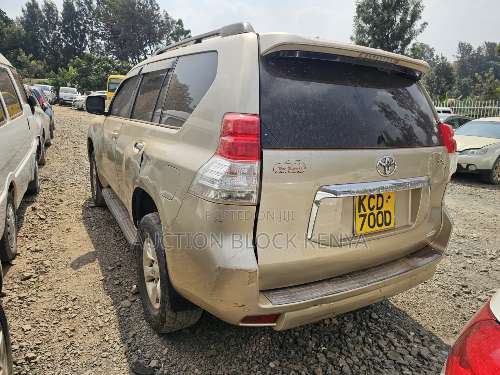 Toyota Land Cruiser Prado 2010 Brown