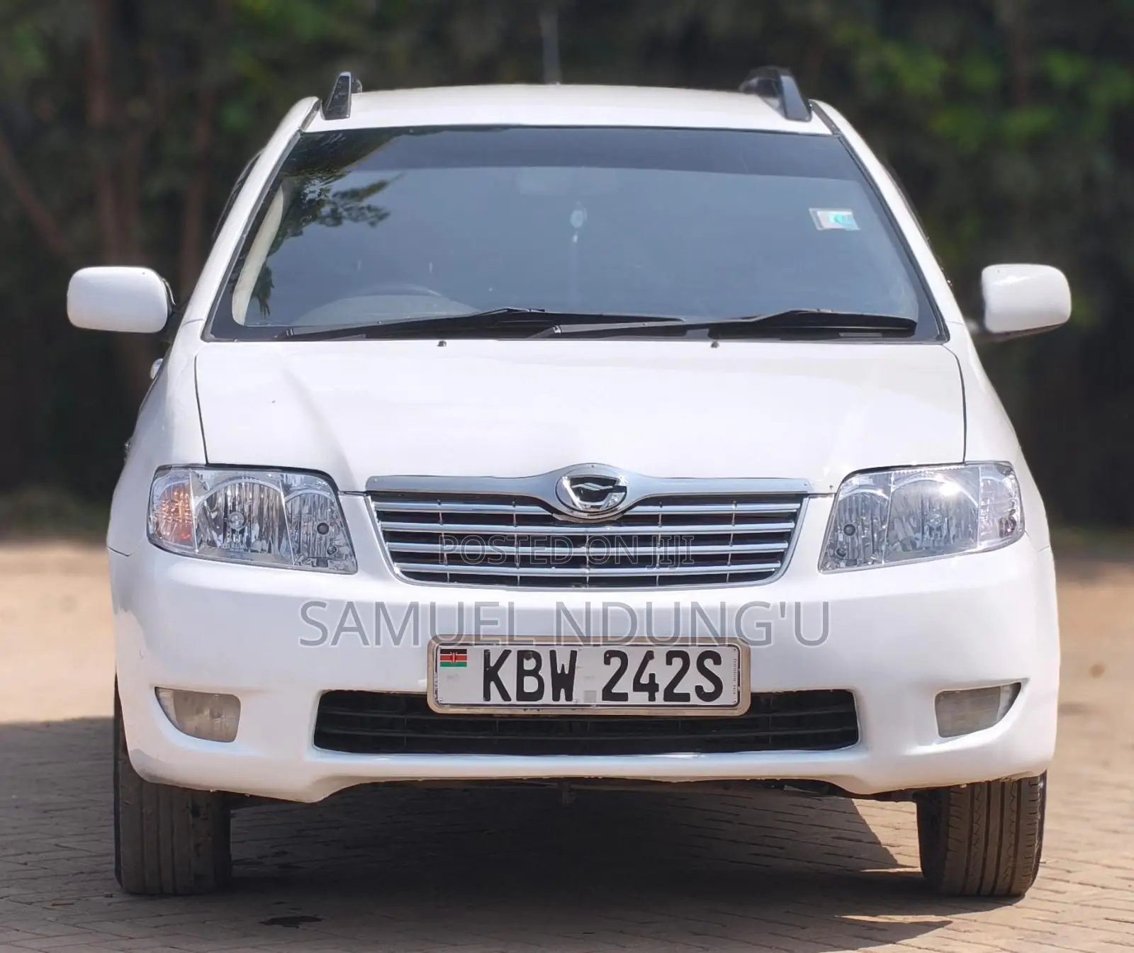 Toyota Corolla Fielder 2006 White