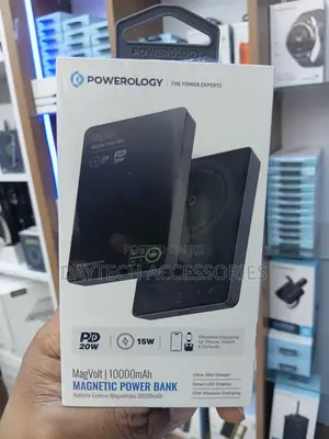 This Is a Powerology MagVolt 10000mAh Magnetic Power Bank.