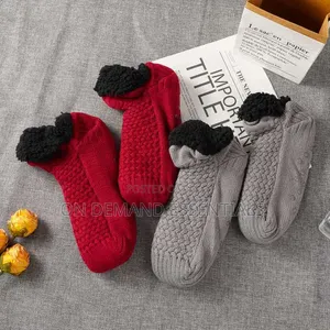 Winter Non-Slip Snow Socks Men Women Warm Comfort Sleep Socks